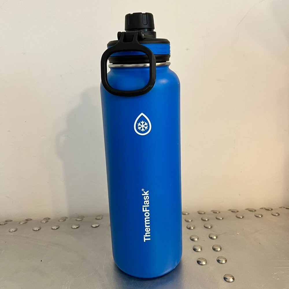 ThermoFlask DoubleWall Vacuum Insulated Stainless Steel Water Bottle 40oz / 1.2L